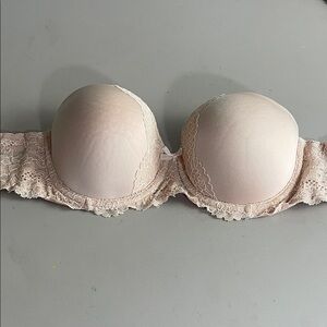 VICTORIA’S SECRET DREAM ANGEL STRAPLESS BRA SIZE 34C